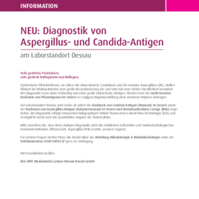 Aspergillus- und Candida-Antigen