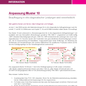Neuer Muster 10 Schein
